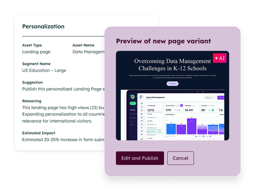 Marketing Hub - Personalization Agent Suggestions-1 Marketing Hub - Personalization Agent Suggestions-1