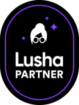 Lusha Partner Badge